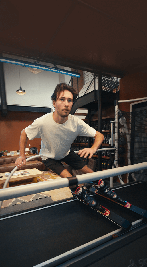 Ski simulator coaching
